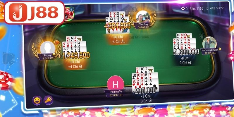 Game Bài J88 - Trải Nghiệm Đỉnh Cao Cho Tín Đồ Mê Bài Online